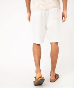 Bermuda en maille avec ceinture ajustable homme